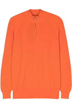 MOORER Basoli ribbed cotton jumper
