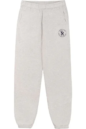Sporty & Rich S&R logo cotton blend sweatpants