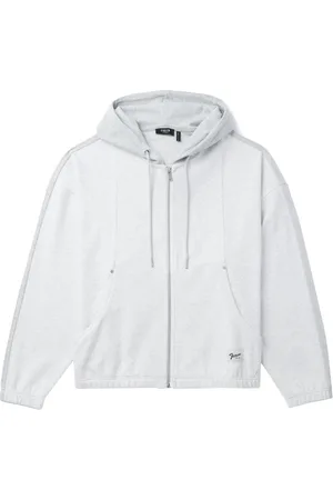 FIVE CM Logo-appliqu?? zip-up hoodie