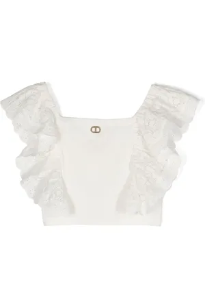 Twin-Set Ruffle-detail blouse