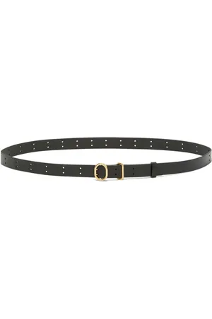 Jil Sander Cannolo leather belt