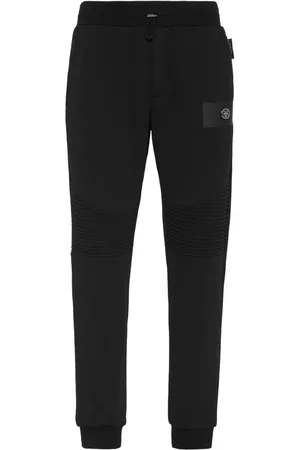 Philipp Plein Ribbed panelling track pants