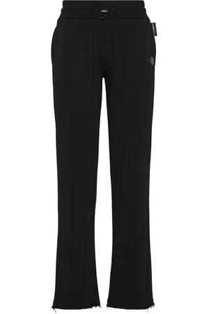 Philipp Plein Logo-appliqu?? drawstring track pants