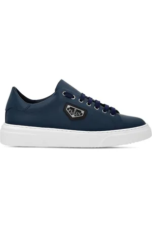 Philipp Plein Lo-Top calf leather trainers