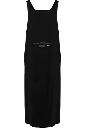 Maison Margiela Sac Utilisable-print maxi dress
