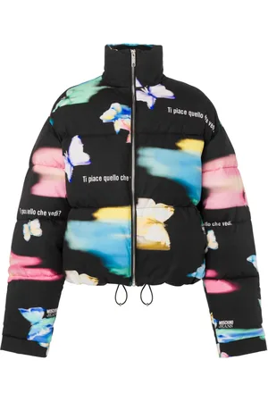 Moschino Graphic-print puffer jacket