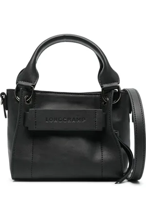 Longchamp XS 3D leather tote bag