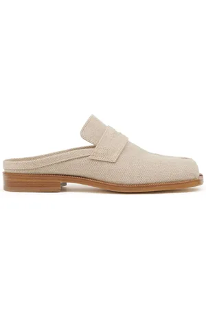 Maison Margiela Tabi City Loafer linen mules