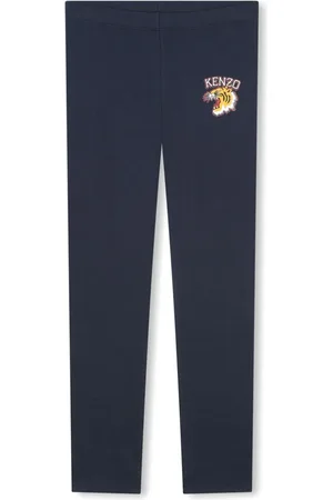Kenzo Logo-print organic cotton leggings