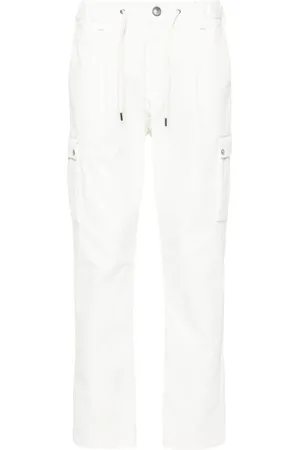 HERNO Drawstring-waist tapered trousers