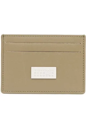 Maison Margiela Numeric-logo leather cardholder