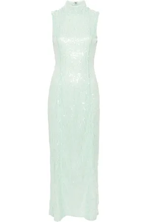 ROTATE Sequinned mesh dress