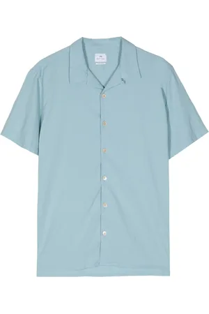 Paul Smith Short-sleeved organic cotton shirt