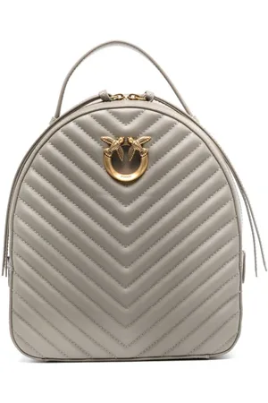 Pinko Love leather backpack