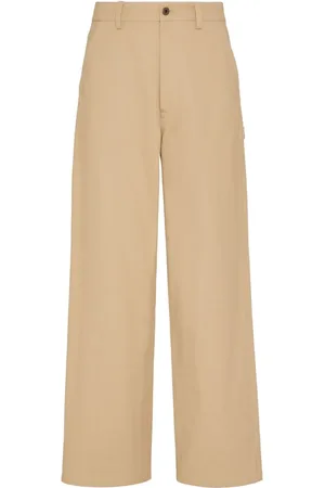 VALENTINO GARAVANI V-detail straight-leg trousers
