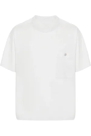 Ten Cate Logo-patch cotton T-shirt
