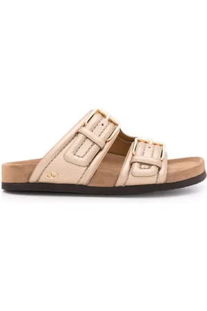 VALENTINO GARAVANI Fussbet double-strap slides
