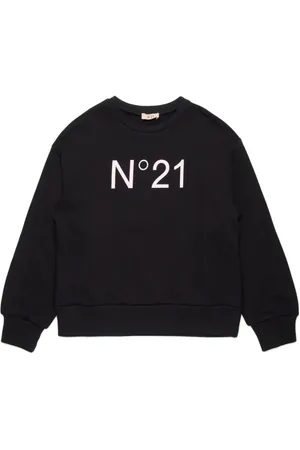 Nº21 Logo-print cotton sweatshirt