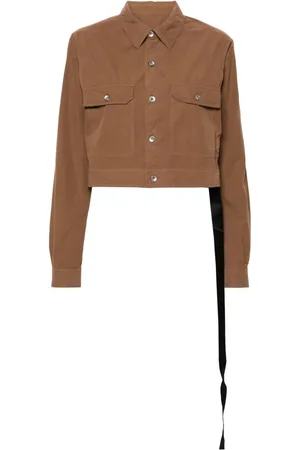 Rick Owens Cut-out cropped jacket