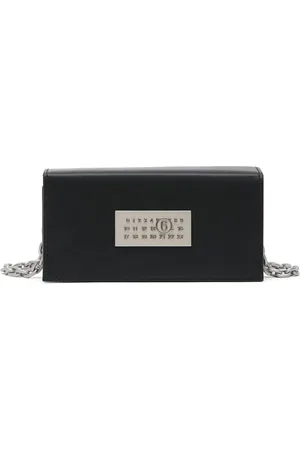 Maison Margiela Numbers-motif leather shoulder bag