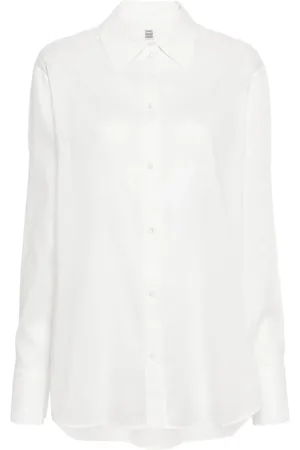 Totême Long-sleeve cotton shirt