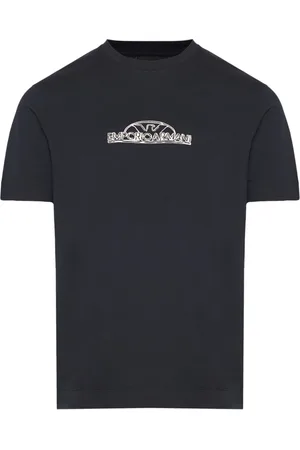 Emporio Armani Logo-print cotton T-shirt
