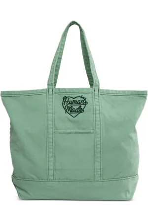 HUMAN MADE Garment Dyed cotton tote bag