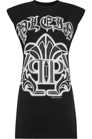 Philipp Plein Gothic Plein tank dress