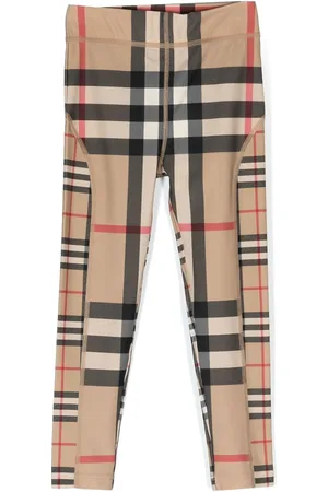 Burberry Vintage Check-pattern leggings