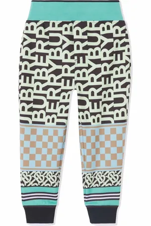 Burberry Montage Print track pants