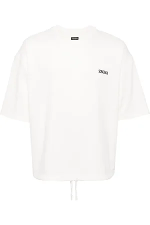 Ermenegildo Zegna Logo-embroidered cotton-blend sweatshirt