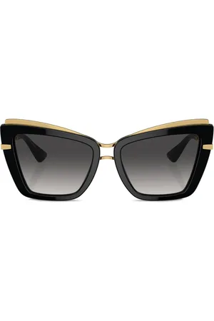 Dolce & Gabbana Double-layer cat-eye sunglasses