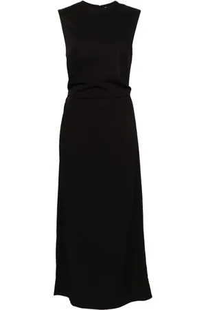 Totême Tie-waist sleeveless midi dress