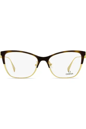 Omega Butterfly-frame glasses