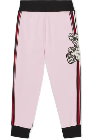 Burberry Thomas-bear print detail jogging trousers