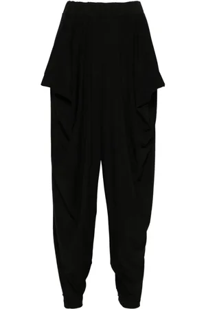 Issey Miyake Draped tapered trousers