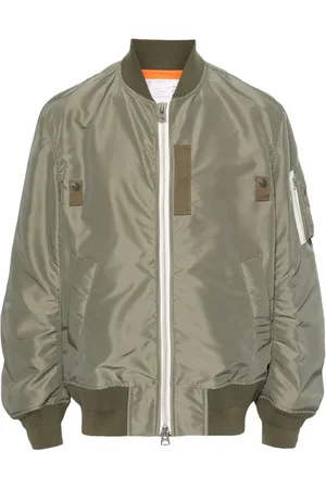 SACAI Zip-up bomber jacket