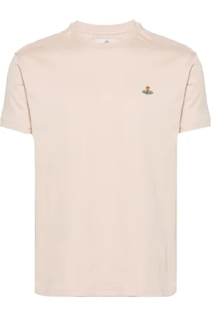 Vivienne Westwood Orb-logo-embroidery cotton T-shirt