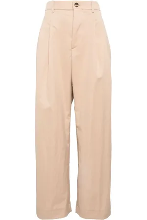 WARDROBE.NYC Wide-leg cotton trousers