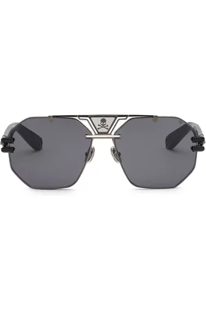 Philipp Plein Plein Icon oversize-frame sunglasses