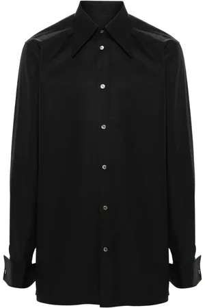 Maison Margiela Embroidered-motif cotton shirt