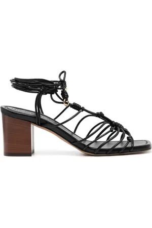 ULLA JOHNSON Leyna knotted leather sandals