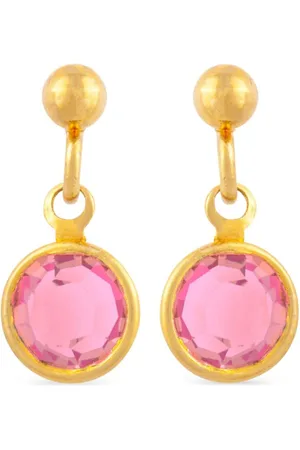Susan Caplan 1980s Rediscovered by Susan Caplan crystal-embellished dangle earrings