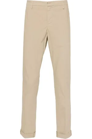 Dondup Gabardine tapered chino trousers