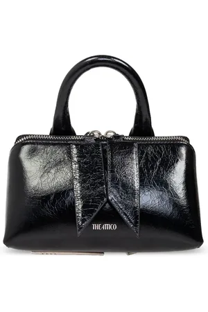 The Attico Friday leather tote bag