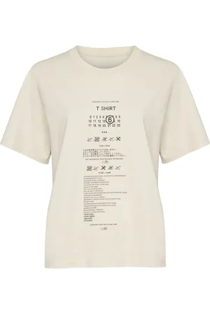 Maison Margiela Care Label-print cotton T-shirt