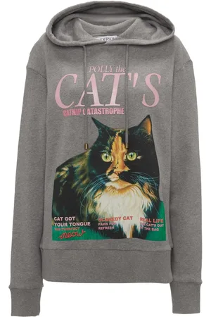 J.W.Anderson Graphic-print organic cotton hoodie