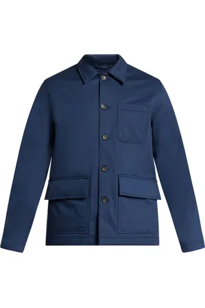 Michael Kors Single-breasted cotton shirt jacket