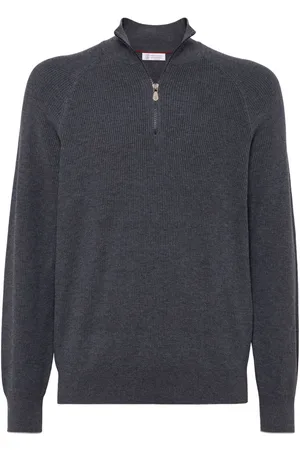 Brunello Cucinelli Long-sleeve cotton jumper