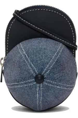 J.W.Anderson Mini Cap denim crossbody bag